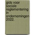 Gids voor sociale reglementering in ondernemingen 2022.