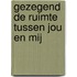 Gezegend de ruimte tussen jou en mij