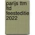 Parijs TTM ltd feesteditie 2022