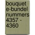 Bouquet e-bundel nummers 4357 - 4360