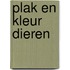 Plak en kleur Dieren