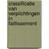 Classificatie van verplichtingen in faillissement