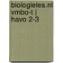 Biologieles.nl vmbo-t | havo 2-3