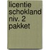 Licentie Schokland niv. 2 pakket