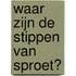 Waar zijn de stippen van Sproet?