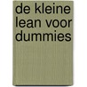 De kleine Lean voor Dummies door Natalie J. Sayer