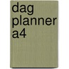 Dag planner A4 door Kris Degenaar