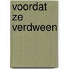 Voordat ze verdween by Lisa Gardner