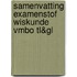 Samenvatting Examenstof Wiskunde VMBO TL&GL