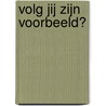 Volg jij zijn voorbeeld? door Zakia Charbouch