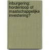 Inburgering: hordenloop of maatschappelijke investering? by Han Entzinger