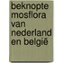 Beknopte mosflora van Nederland en België
