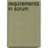 Requirements in Scrum