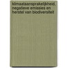 Klimaataansprakelijkheid, negatieve emissies en herstel van biodiversiteit door E. Brans