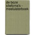 De boze stiefoma's - Meeluisterboek