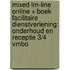 MIXED LRN-line online + boek Facilitaire dienstverlening: Onderhoud en Receptie 3/4 vmbo