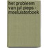 Het probleem van juf Pieps - Meeluisterboek