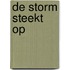 De storm steekt op