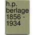 H.P. Berlage 1856 - 1934