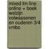 MIXED LRN-line online + boek Welzijn volwassenen en ouderen 3/4 vmbo