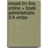 MIXED LRN-line online + boek Administratie 3/4 vmbo