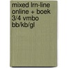 MIXED LRN-line online + boek 3/4 vmbo BB/KB/GL door Onbekend