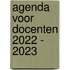 Agenda voor docenten 2022 - 2023