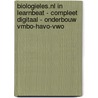 Biologieles.nl in Learnbeat - compleet digitaal - onderbouw vmbo-havo-vwo door Onbekend