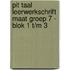 Pit Taal leerwerkschrift maat groep 7 - blok 1 t/m 3