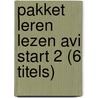 Pakket Leren lezen AVI start 2 (6 titels) door Onbekend