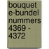Bouquet e-bundel nummers 4369 - 4372