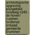 Archeologische Opgraving Plangebied Rondweg N345 - De Hoven/ Zutphen, Tondense Enkpad, Gemeente Brummen