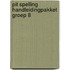 Pit Spelling handleidingpakket groep 8