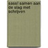 SASS! Samen aan de slag met schrijven