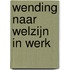 Wending naar welzijn in werk