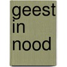 Geest in nood door Bo Bloem
