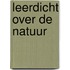 Leerdicht over de Natuur