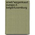 ANWB*Wegenkaart Europa 2. België/Luxemburg