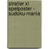 Stratier XL Spelposter - SUDOKU-MANIA