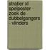 Stratier XL Spelposter - Zoek de dubbelgangers - Vlinders