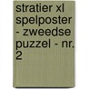 Stratier XL Spelposter - Zweedse puzzel - nr. 2 by Tom Suykens