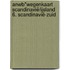 ANWB*Wegenkaart Scandinavië/IJsland 6. Scandinavië-Zuid