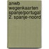 ANWB Wegenkaarten Spanje/Portugal 2. Spanje-Noord