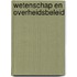 Wetenschap en overheidsbeleid