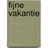 Fijne vakantie