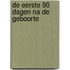 De eerste 90 dagen na de geboorte