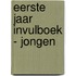 Eerste jaar invulboek - jongen