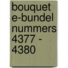 Bouquet e-bundel nummers 4377 - 4380 door Millie Adams