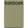 Bakboek door Onbekend