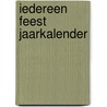 Iedereen feest jaarkalender door Orbit Vzw